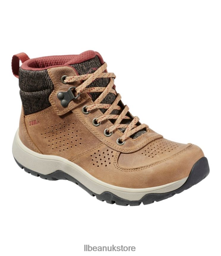 Footwear L.L.Bean Trailduster Hiking Boots Burgundy/Soft Cayenne Women 0VRR661106
