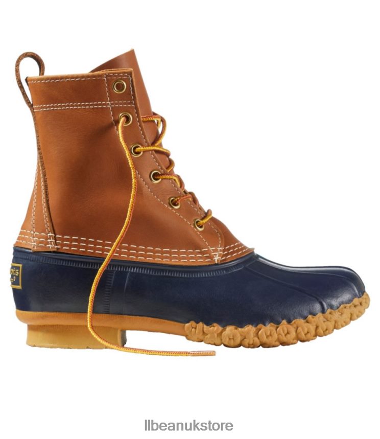 Footwear L.L.Bean Boots Tan/Navy Women 0VRR661091