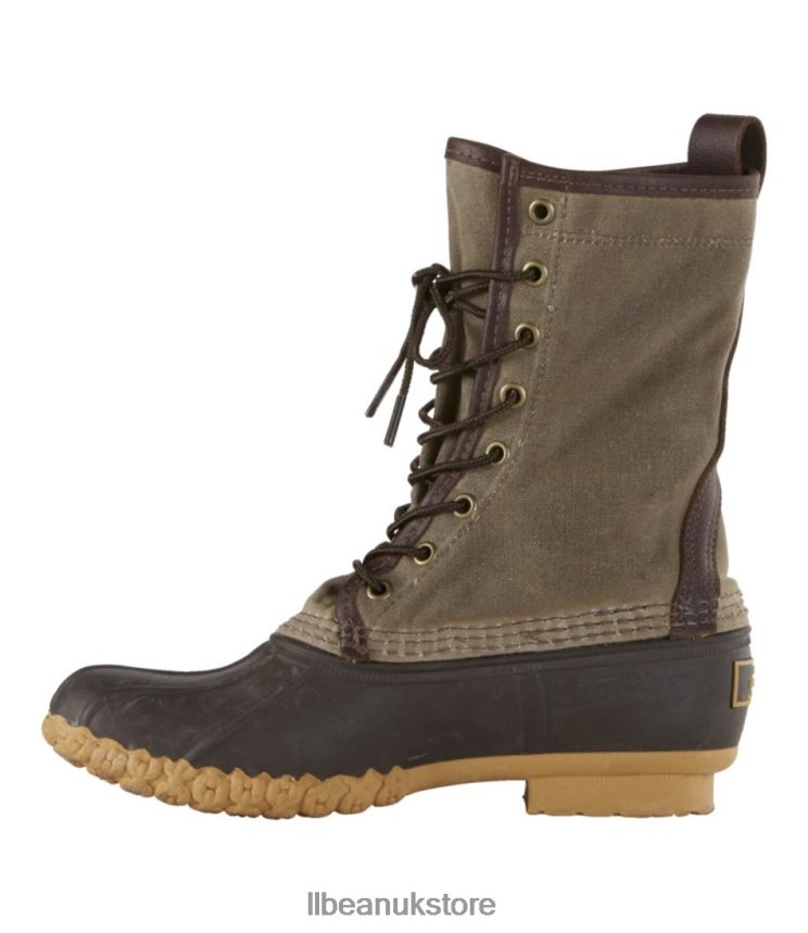 Footwear L.L.Bean Signature Waxed-Canvas Maine Hunting Shoe Black Women 0VRR661195