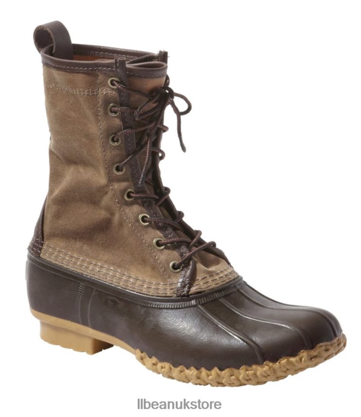 Footwear L.L.Bean Signature Waxed-Canvas Maine Hunting Shoe Black Women 0VRR661195