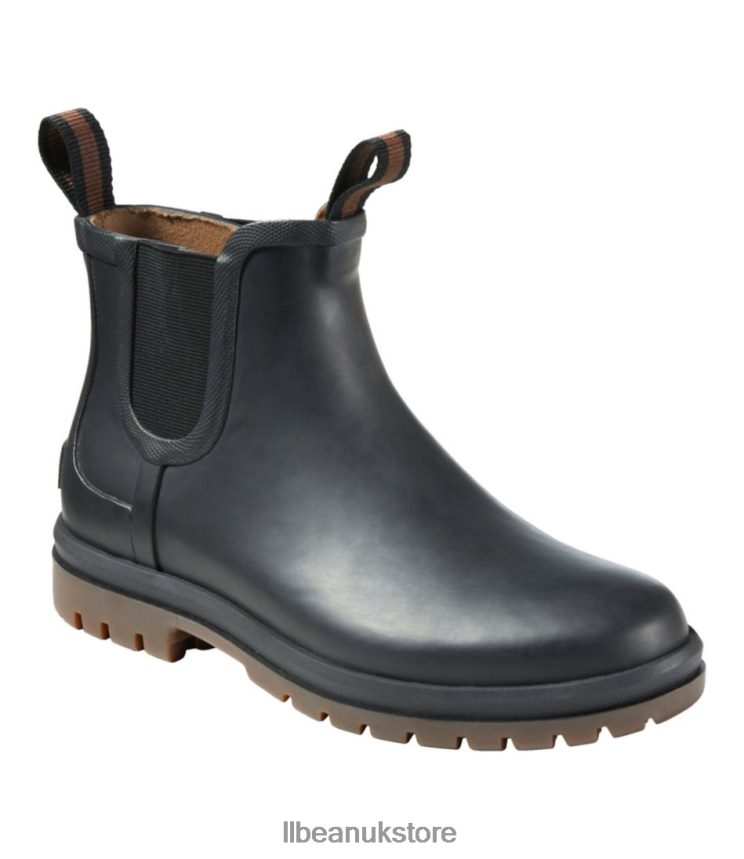 Footwear L.L.Bean Rugged Wellie Chelsea Boots Kelp Green/Black Women 0VRR665185