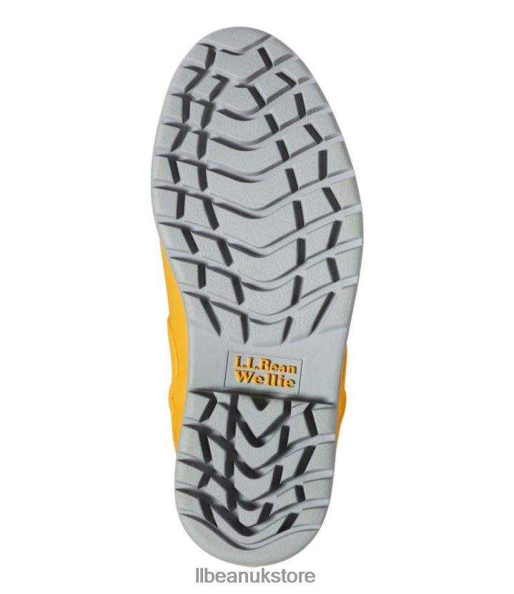 Footwear L.L.Bean Rugged Wellie Shoes Bright Yellow/Gray Pebble Women 0VRR663729