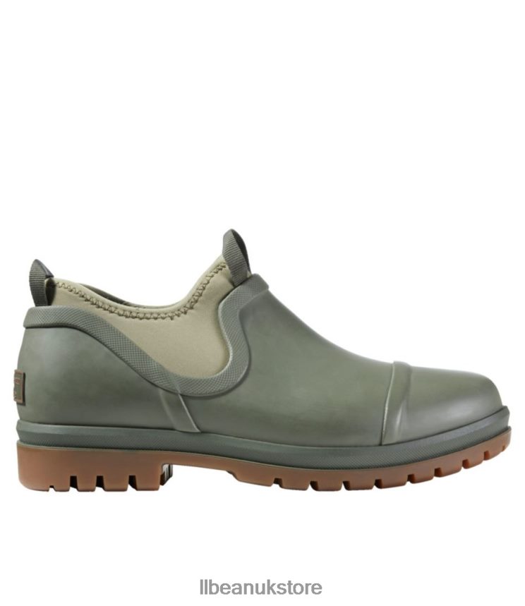 Footwear L.L.Bean Rugged Wellie Shoes Kelp Green/Peat Moss Women 0VRR666699