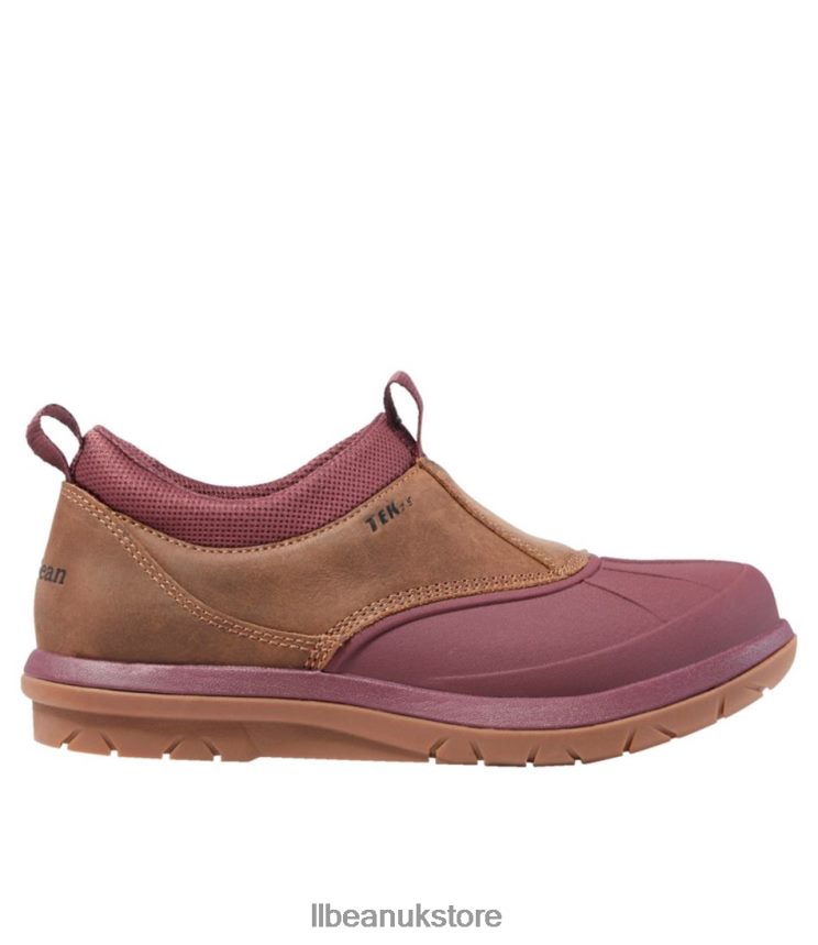 Footwear L.L.Bean Storm Chaser 5 Slip-Ons Saddle/Burgundy Women 0VRR665178