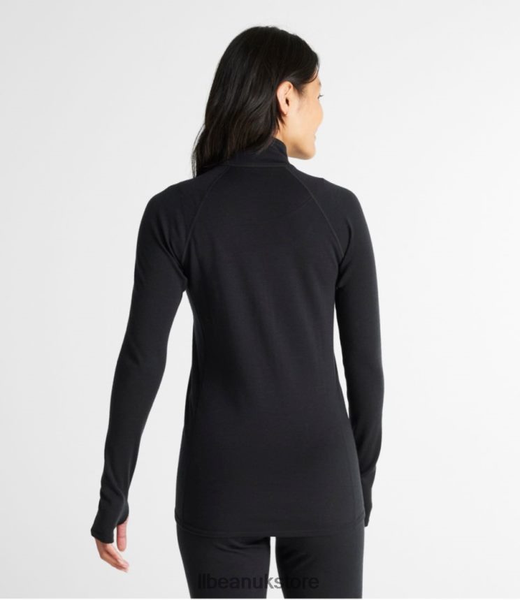 Clothing L.L.Bean Cresta Midweight 250 T-Zip Top Papaya Women 0VRR666650