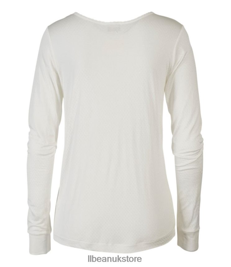 Clothing L.L.Bean Silk Pointelle Black Women 0VRR663387