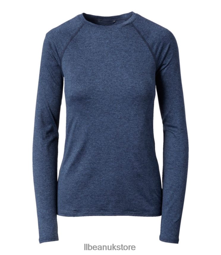 Clothing L.L.Bean Simple Soft Base Layer Nautical Navy Heather Women 0VRR66782