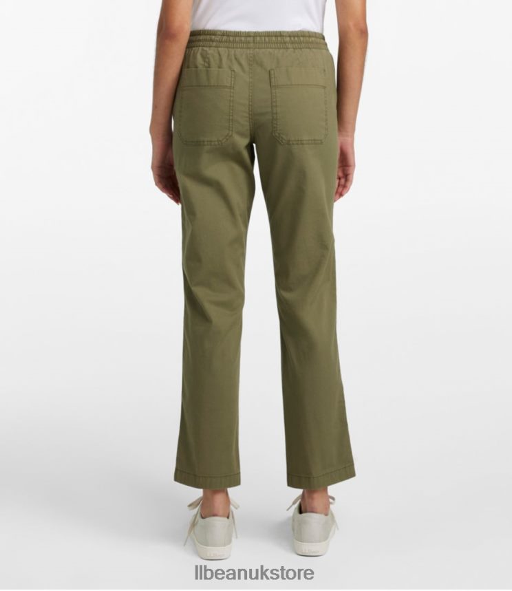 Clothing L.L.Bean Lakewashed Chino Pants Boulder Women 0VRR66678
