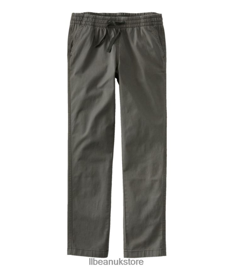 Clothing L.L.Bean Lakewashed Chino Pants Dark Taupe Women 0VRR665005