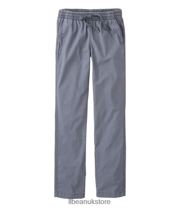 Clothing L.L.Bean Lakewashed Chino Pants Indigo Slate Women 0VRR667027
