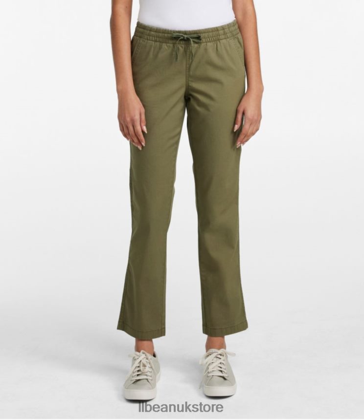 Clothing L.L.Bean Lakewashed Chino Pants Indigo Slate Women 0VRR667027