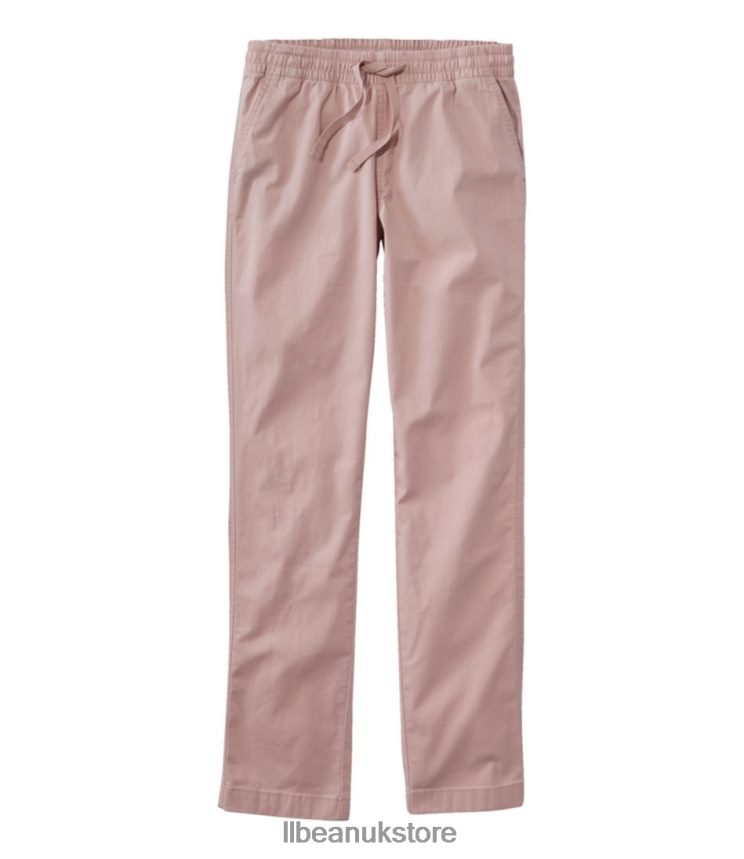 Clothing L.L.Bean Lakewashed Chino Pants Muted Rose Women 0VRR663489
