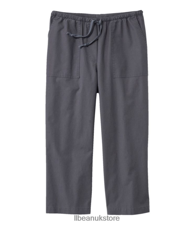 Clothing L.L.Bean Sunwashed Pants Granite Women 0VRR66204