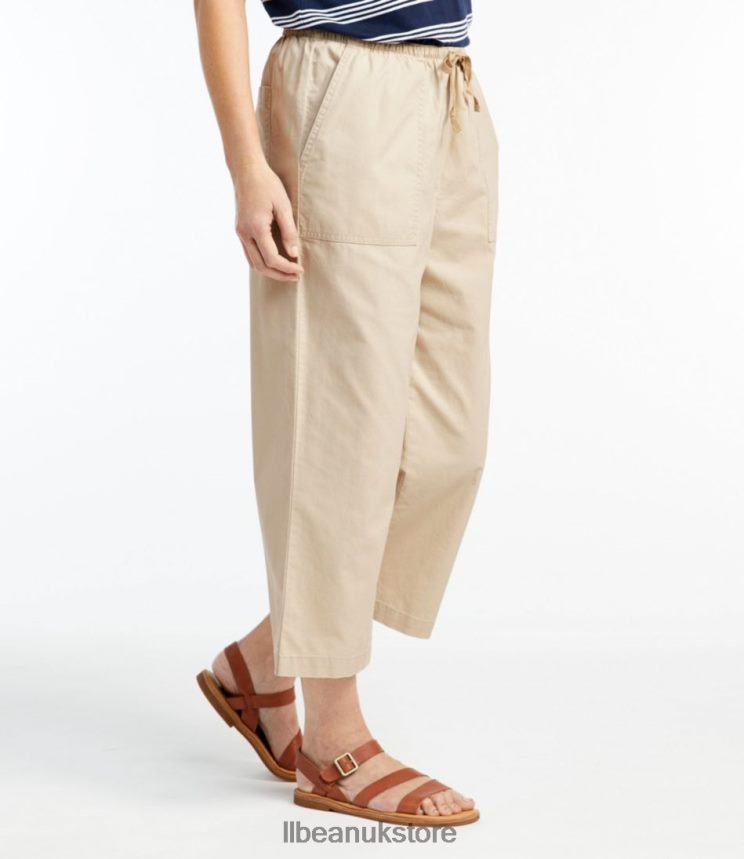 Clothing L.L.Bean Sunwashed Pants Granite Women 0VRR66204