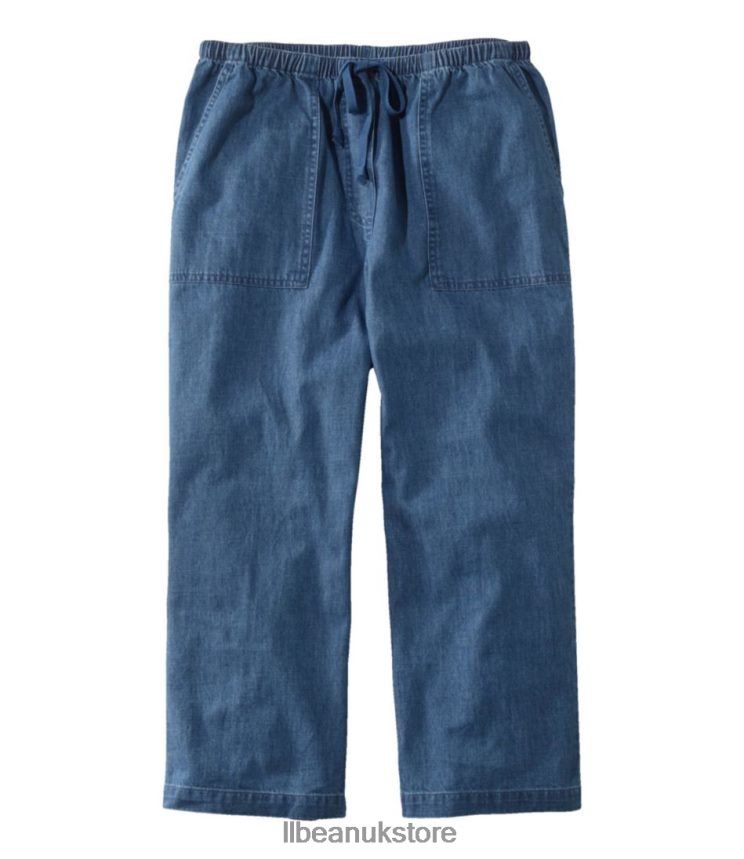 Clothing L.L.Bean Sunwashed Pants Stonewashed Women 0VRR66221