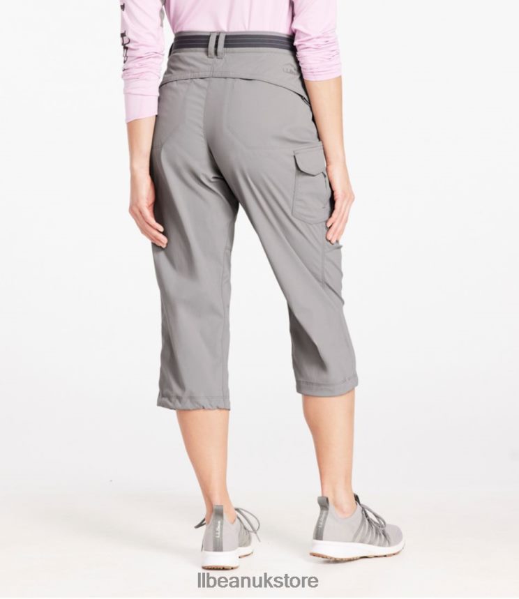 Clothing L.L.Bean Tropicwear Capri Pants Carbon Navy Women 0VRR66340