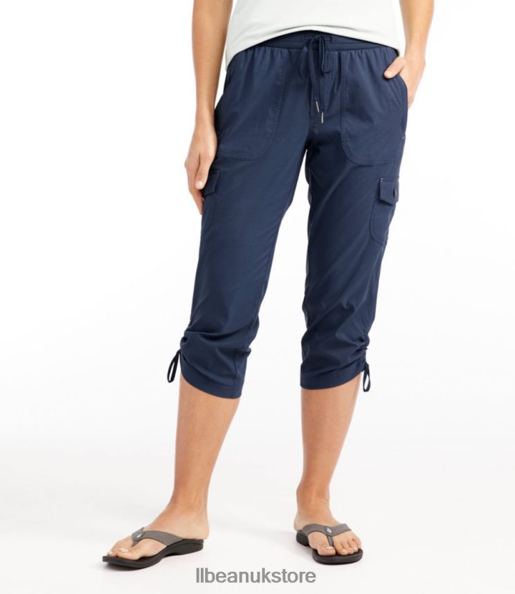 Clothing L.L.Bean Vista Camp Pants Classic Black Women 0VRR665669