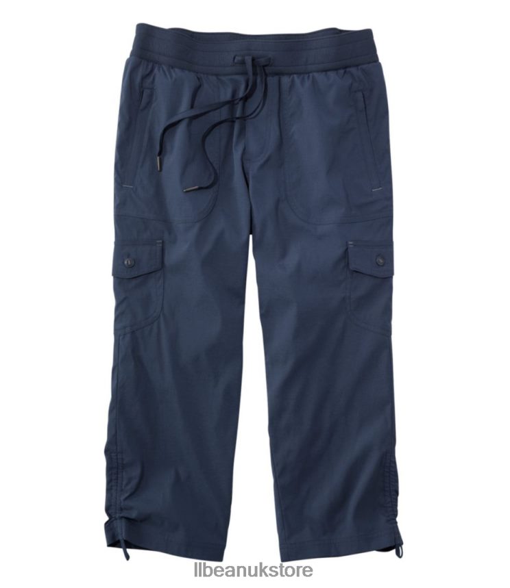 Clothing L.L.Bean Vista Camp Pants Nautical Navy Women 0VRR6629
