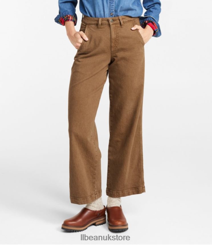 Clothing L.L.Bean 207 Vintage Jeans Maple Brown Women 0VRR66459