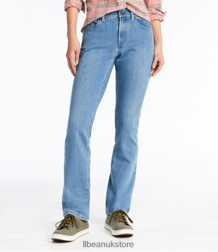 Clothing L.L.Bean BeanFlex Jeans Light Indigo Women 0VRR662971