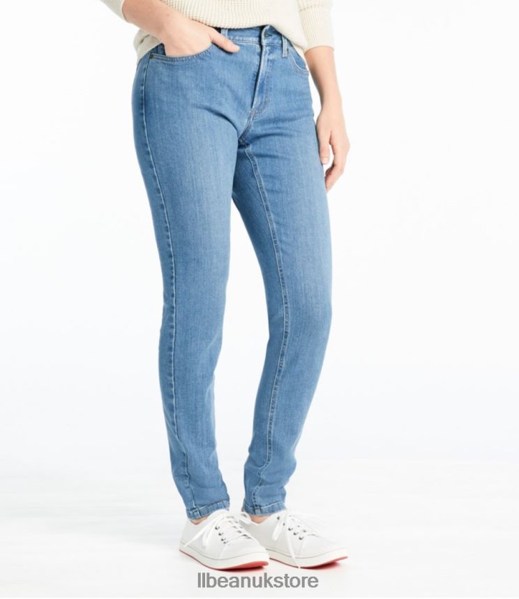 Clothing L.L.Bean BeanFlex Jeans Light Indigo Women 0VRR664837