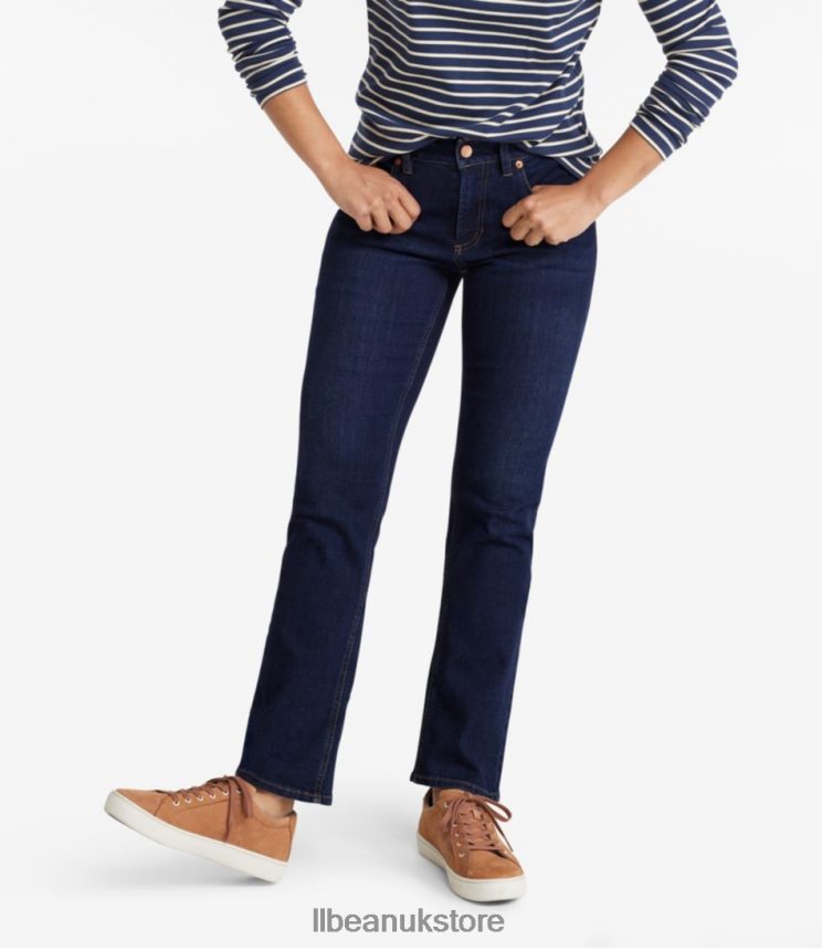 Clothing L.L.Bean BeanFlex Jeans Rinsed Women 0VRR666426