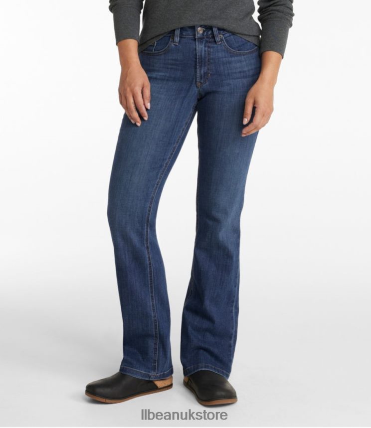 Clothing L.L.Bean BeanFlex Jeans Stonewashed Women 0VRR66370
