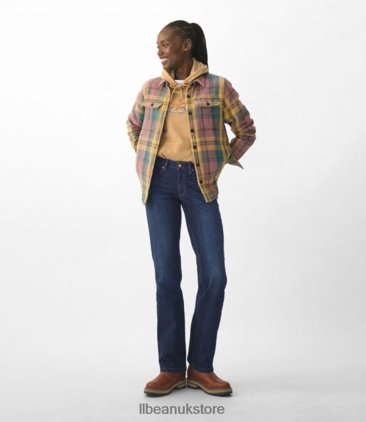Clothing L.L.Bean BeanFlex Jeans Stonewashed Women 0VRR66370