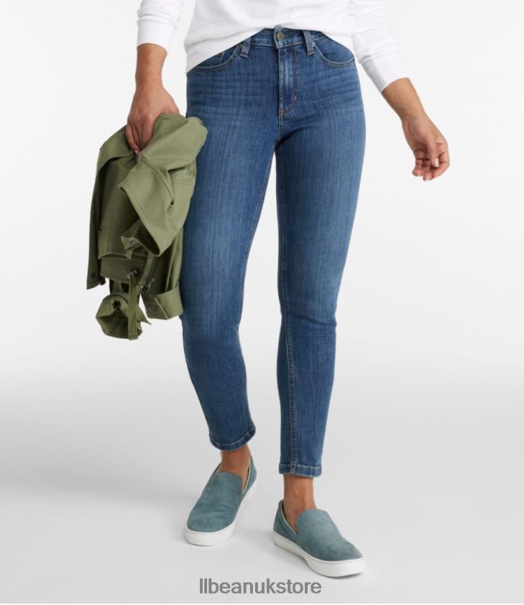 Clothing L.L.Bean BeanFlex Jeans Stonewashed Women 0VRR66398