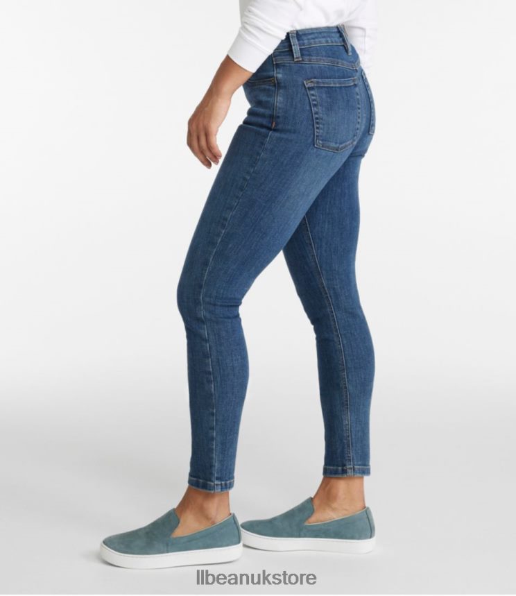 Clothing L.L.Bean BeanFlex Jeans Stonewashed Women 0VRR66398