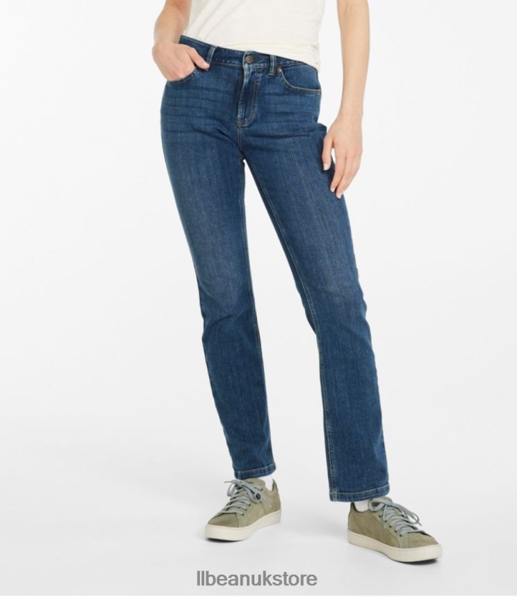 Clothing L.L.Bean BeanFlex Jeans Stonewashed Women 0VRR6646