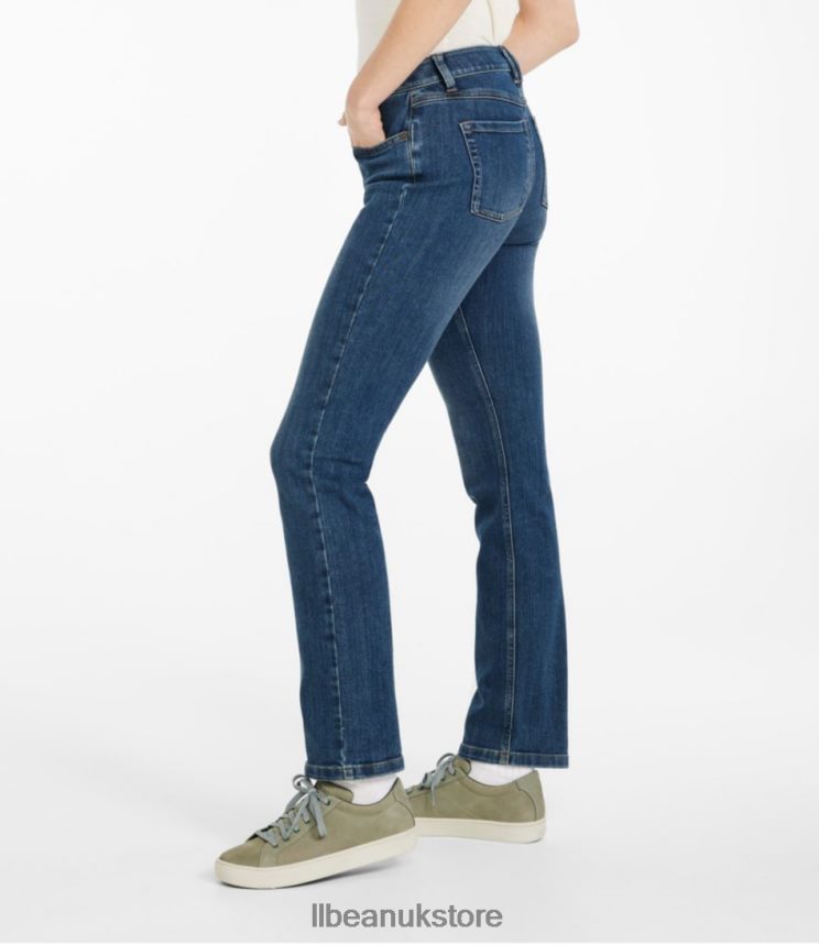 Clothing L.L.Bean BeanFlex Jeans Stonewashed Women 0VRR6646