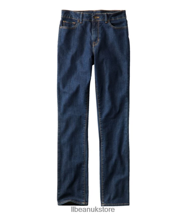 Clothing L.L.Bean True Shape Jeans Rinsed Women 0VRR666963