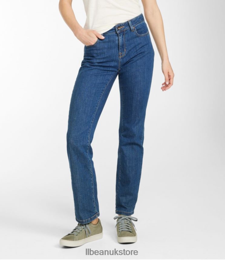 Clothing L.L.Bean True Shape Jeans Stonewashed Women 0VRR662983