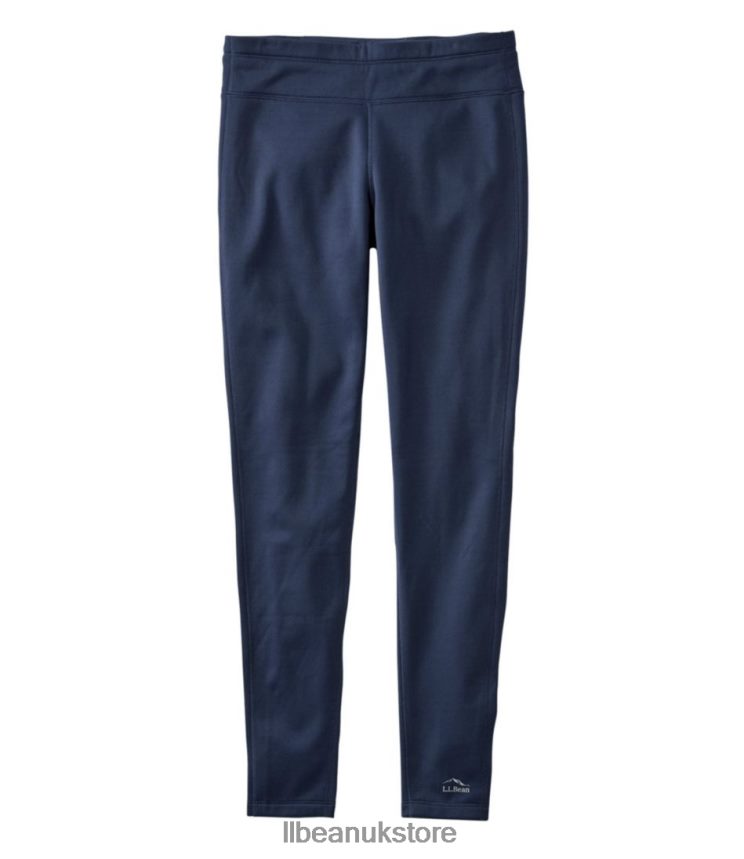 Clothing L.L.Bean Primaloft ThermaStretch Fleece Tights Nautical Navy Women 0VRR66567