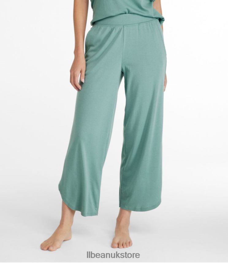Clothing L.L.Bean Restorative Sleepwear Sleep Pants Light Gray Heather Women 0VRR665795