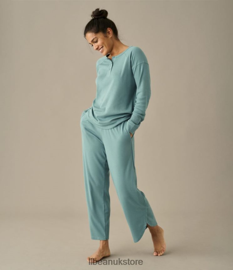 Clothing L.L.Bean Restorative Sleepwear Sleep Pants Light Gray Heather Women 0VRR665795