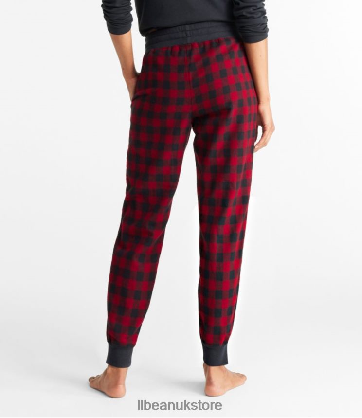 Clothing L.L.Bean Scotch Plaid Flannel Sleep Joggers Rob Roy Women 0VRR66754