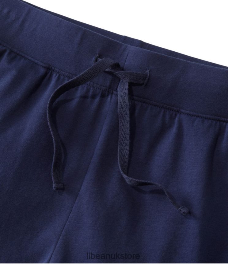 Clothing L.L.Bean Super-Soft Shrink-Free Pajamas Bright Navy Women 0VRR663269