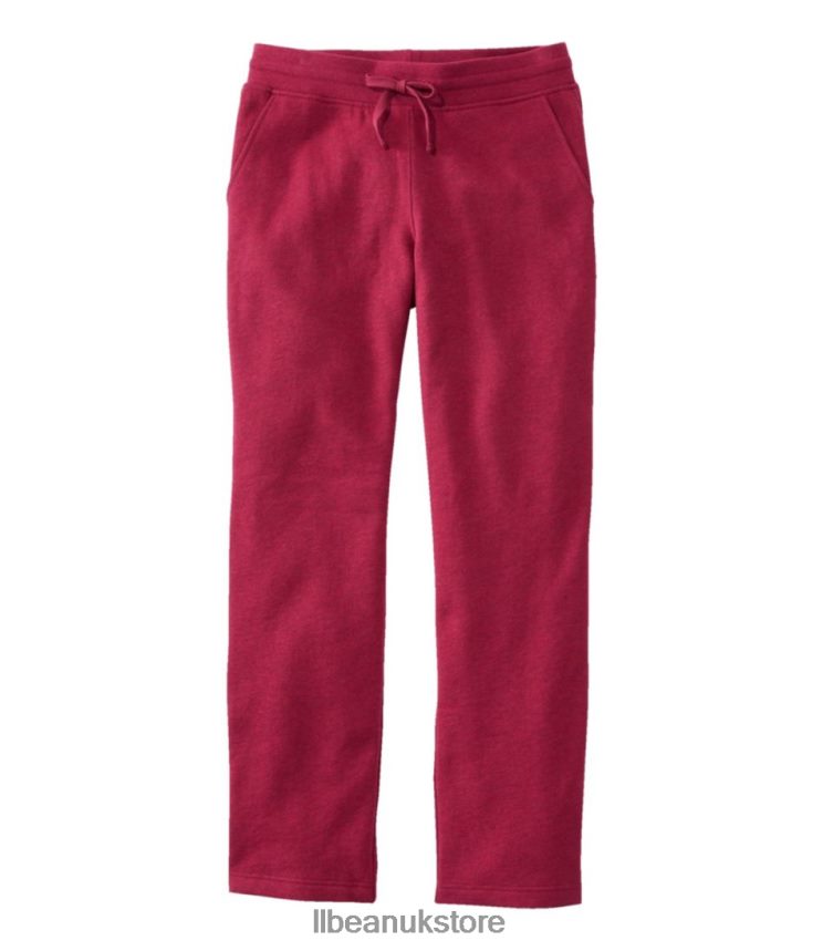 Clothing L.L.Bean 1912 Sweatpants Cranberry Heather Women 0VRR666573