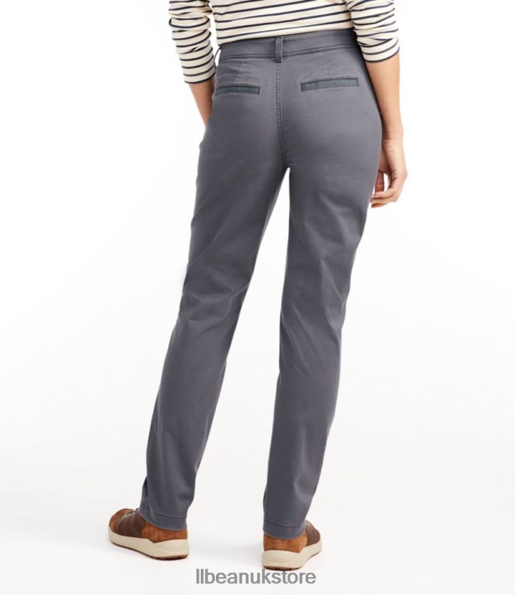 Clothing L.L.Bean Lakewashed Chino Pants Indigo Slate Women 0VRR664761