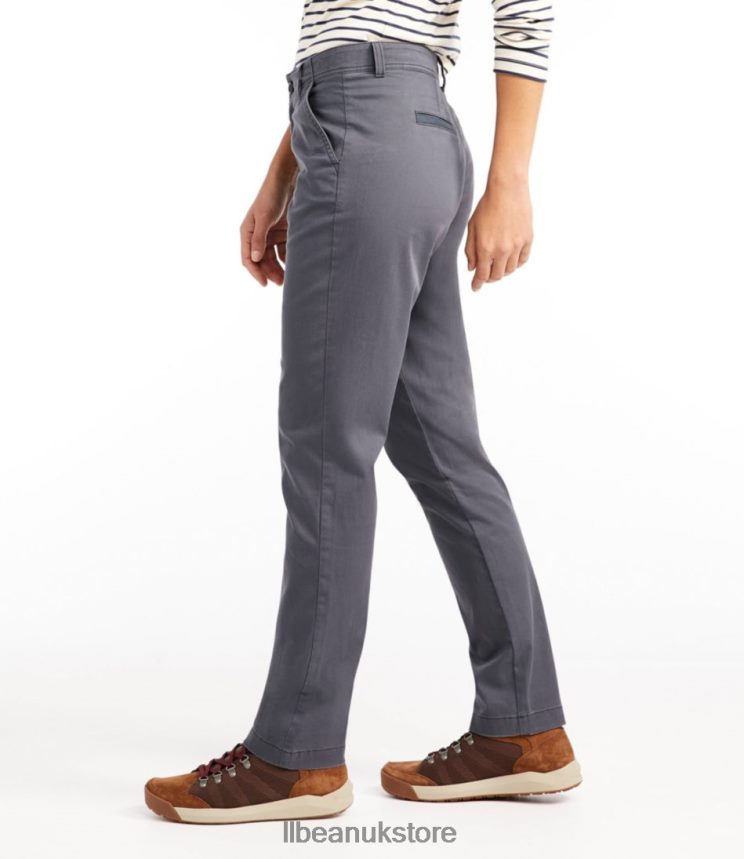 Clothing L.L.Bean Lakewashed Chino Pants Indigo Slate Women 0VRR664761