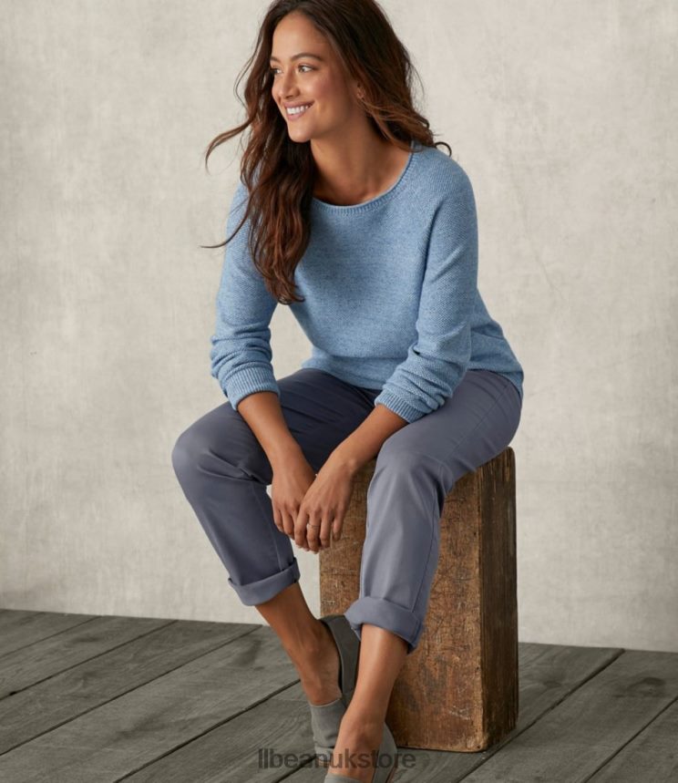 Clothing L.L.Bean Lakewashed Chino Pants Indigo Slate Women 0VRR664761