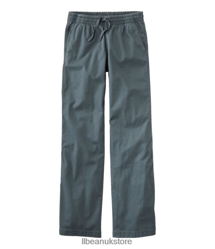 Clothing L.L.Bean Lakewashed Pull-on Chinos Rangeley Blue Women 0VRR666635