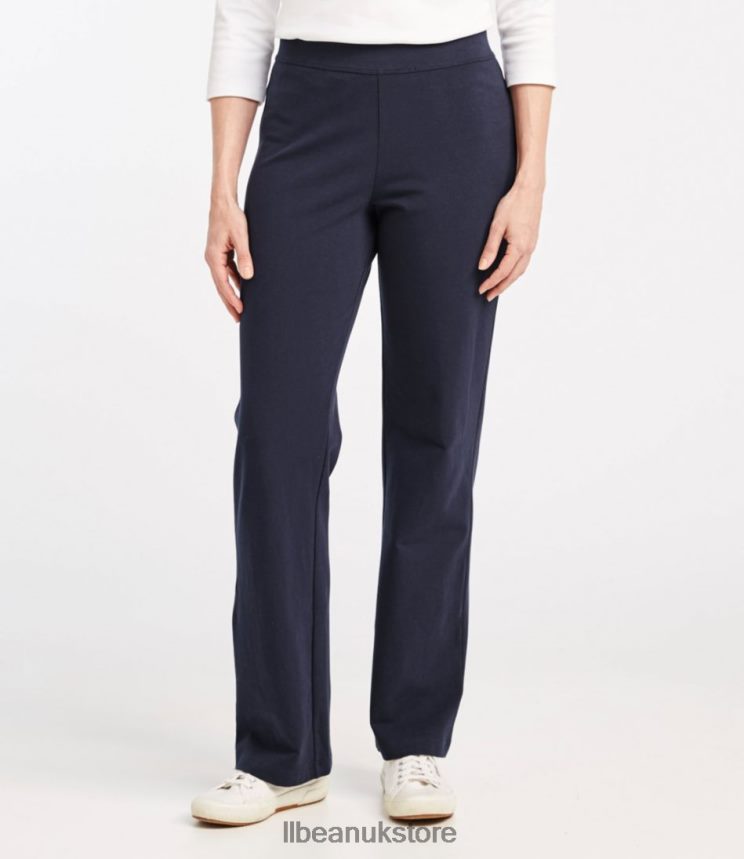 Clothing L.L.Bean Perfect Fit Pants Classic Navy Women 0VRR6648