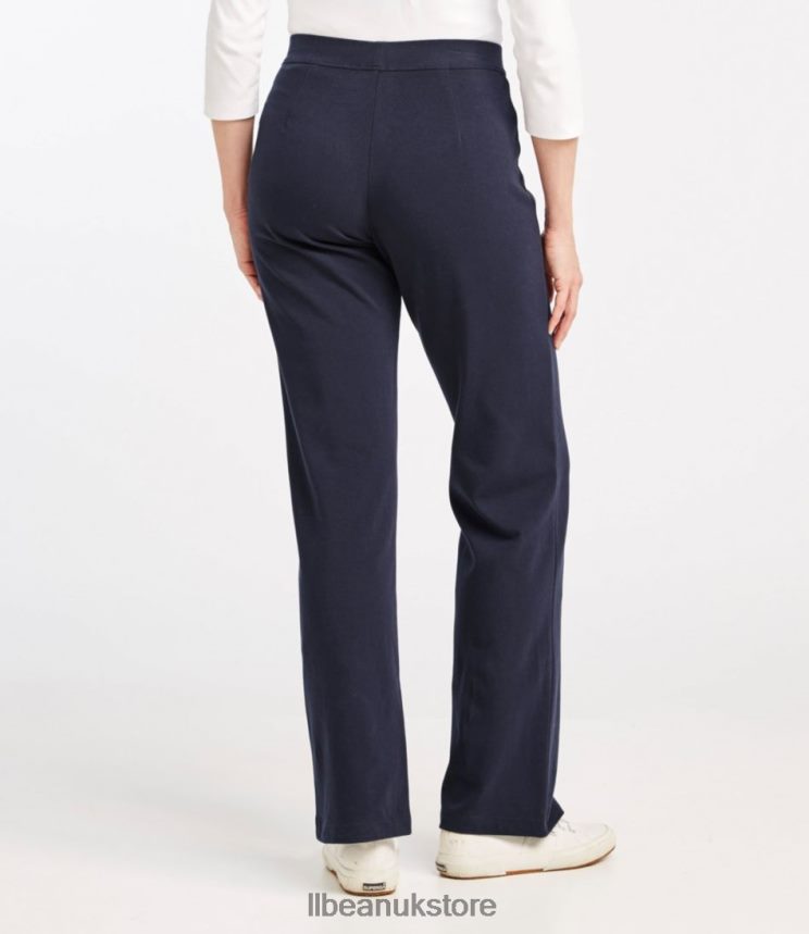 Clothing L.L.Bean Perfect Fit Pants Classic Navy Women 0VRR6648
