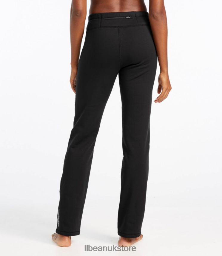 Clothing L.L.Bean Primaloft ThermaStretch Fleece Pants Black Women 0VRR663017