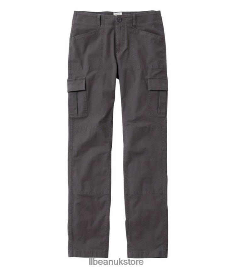 Clothing L.L.Bean Stretch Canvas Cargo Pants Granite Women 0VRR663012