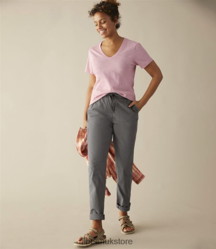Clothing L.L.Bean Stretch Ripstop Pull-On Pants Sandbar Women 0VRR665661