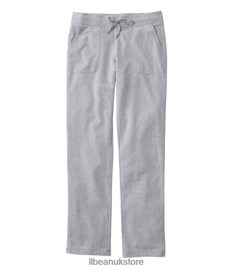 Clothing L.L.Bean Ultrasoft Sweats Light Gray Heather Women 0VRR667167
